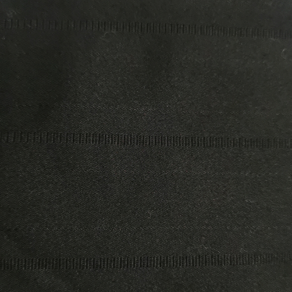 Jacob - NWT Black Flared Pants with Tonal Pin Striping, Size 7/8 - Picture 3 of 6